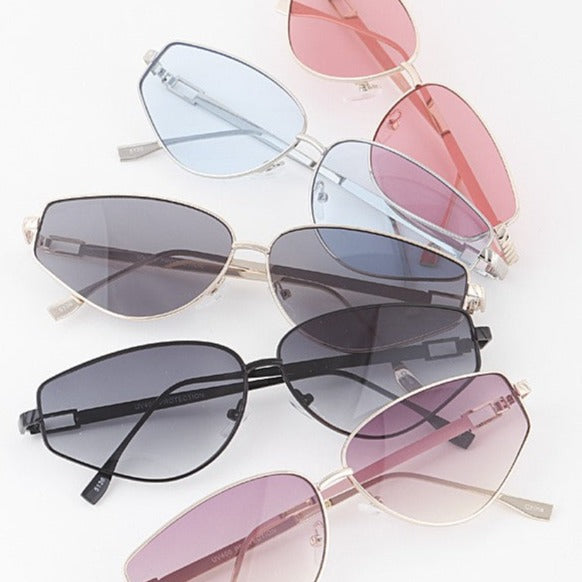 Bright Tinted Gradient Sunglasses