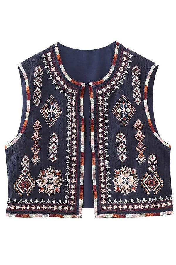 Embroidered Vest