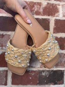 Pearl Studded Sandal