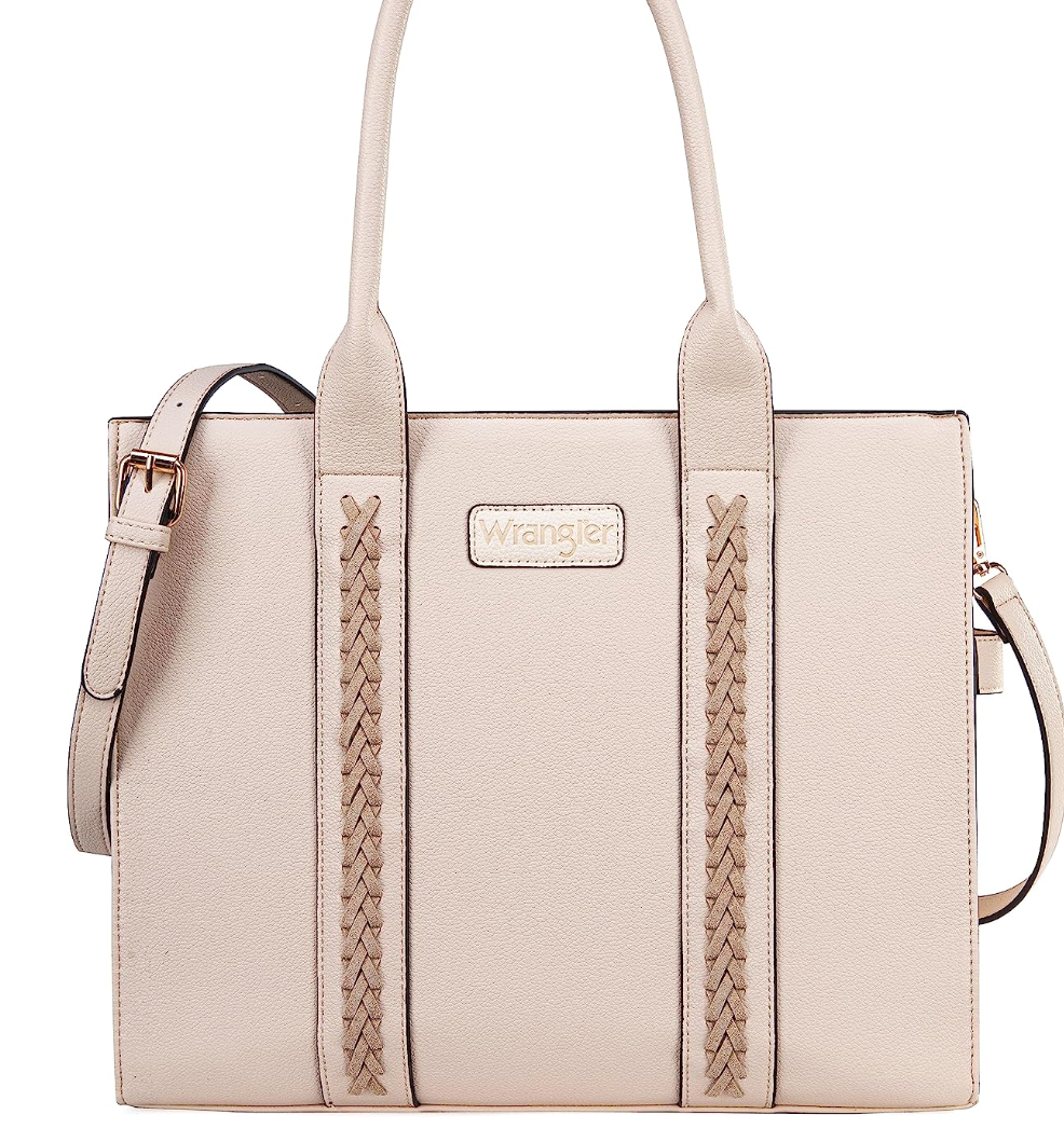 Wrangler Carry-All Tote/Crossbody - Beige