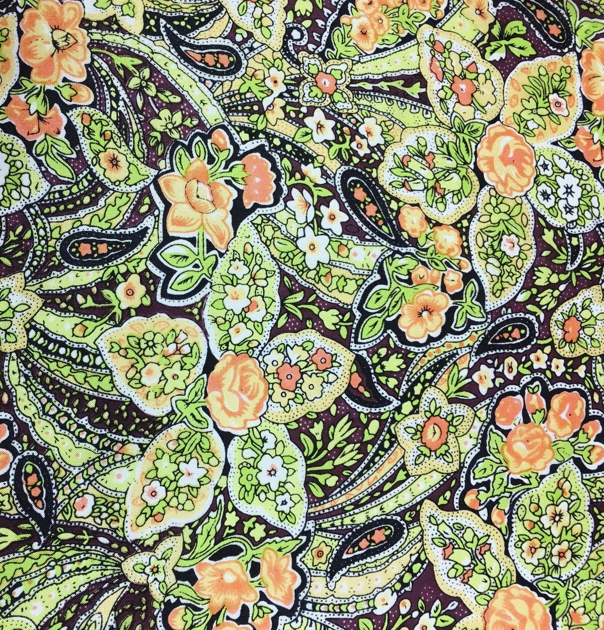 Calico Silk Scarf