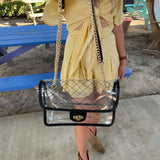 Stadium Clutch (Black)