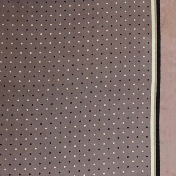 Cowboy Polka Dot Silk Scarf